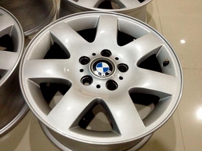 ---ขายแล้ว----แม็กซ์ BMW 7ก้าน ใส่E46 E36 ขนาด 16 นิ้ว สภาพสวย ตจว ส่งได้