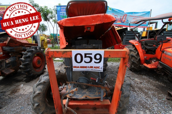 AUC 6 Code 059 รถแทรกเตอร์ KUBOTA L4508DI ราคา เริ่มต้นการประมูล 110,000 บาท