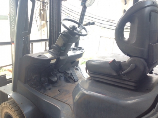ฟอร์คลิฟต์ 2 ตัน Toyota 02-8FGK20 S/N: 8FGK30-10080 (LPG)  สนใจโทร. 080-6565422 (หนิง)