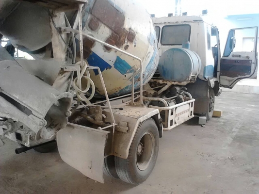 ขายด่วนครับ รถโม่ปูน 6 ล้อ Hino FB เครื่อง EH700 รถใช้งานทุดวัน ครับ ขายตามสภาพ