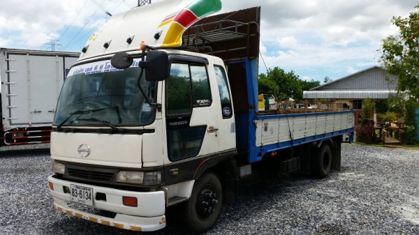 HINO รถประกอบ กระบะคาร์โก้ ยาว 5.50 เมตร เครื่องHO7D 195 แรง