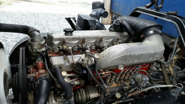 HINO รถประกอบ กระบะคาร์โก้ ยาว 5.50 เมตร เครื่องHO7D 195 แรง