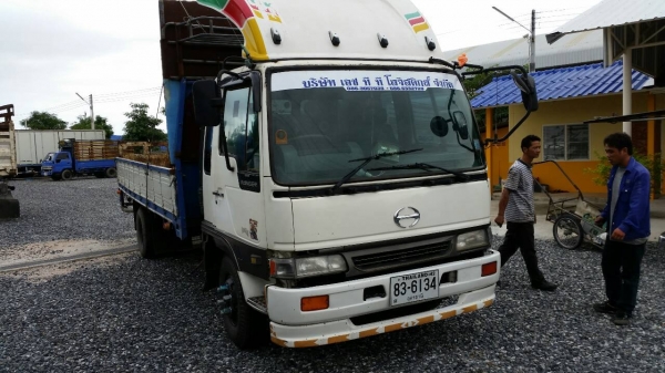 HINO รถประกอบ กระบะคาร์โก้ ยาว 5.50 เมตร เครื่องHO7D 195 แรง
