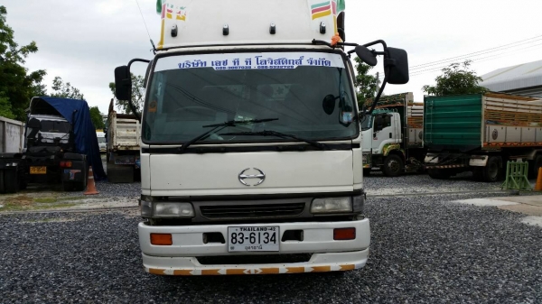 HINO รถประกอบ กระบะคาร์โก้ ยาว 5.50 เมตร เครื่องHO7D 195 แรง