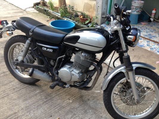 ขาย cb400 ราคา45000 บาท รถอยุ่รังสิต ต่อรองได้ สาเหตุที่ขายเจอเป้าหมานใหม่ด่วนๆๆราคาถูกๆ