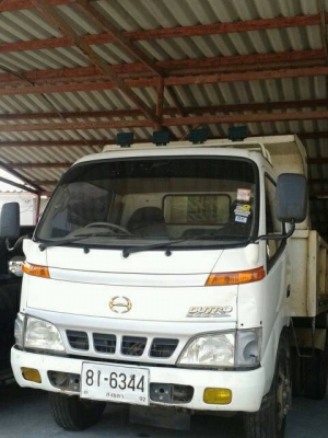 6ล้อดั้มพ์ HINO MNKAL3H 120แรงม้า ปี48 คัทซีสวย เครืองดี พร้อมใช้งาน ราคาต่อรองได้ เล่มพร้อม.. 087-2976734