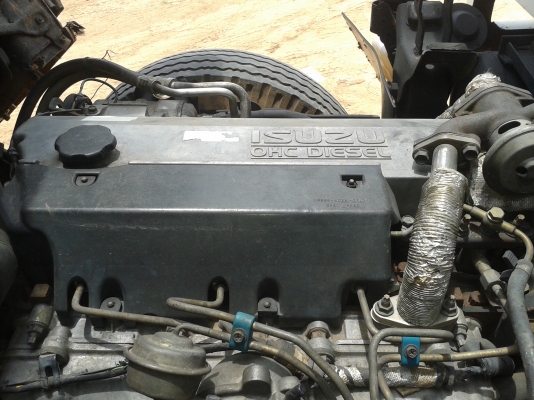 isuzu nkr ดั้มหัวการ์ตูน 135 เครื่องดีแอร์เย็นสภาพสวยเอกสารพร้อมโอน