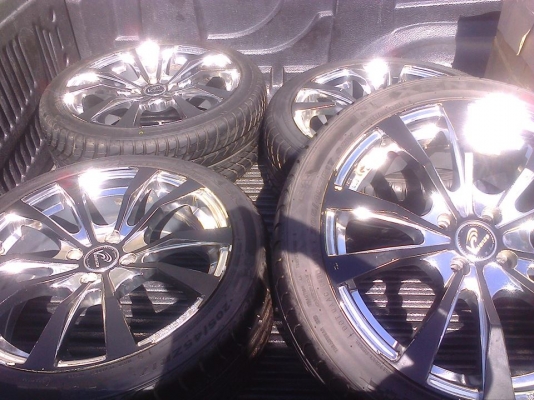 แม็กซ์174รู100สีแบคโครมพร้อมยางปี13คู่14คู่สวยๆ แม็กซ์174รู100สีแบคโครมพร้อมยางปี13คู่14คู่สวยๆ