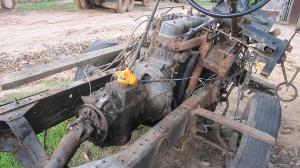 คัซซี ช่วงล่าง เครื่องEC 100  เกียร์เดิม ของฮีโน่ KL ไม่มีทะเบียน