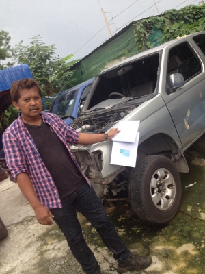 ขายซากรถกระบะแค็บนิสสันฟรอต์เทียร์ตามสถาพราคาถูก