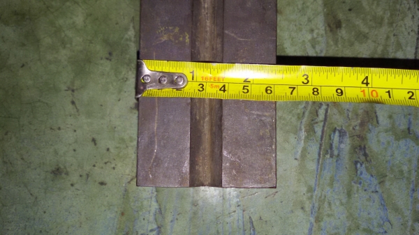 แม่พิมพ์ร่องวี ใช้ในงานพับ ยาว2เมตร