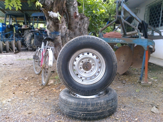 ยางพร้อมกะทะขอบ 14