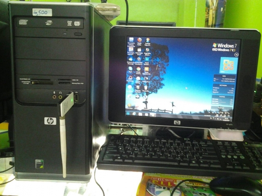 ขายคอมชุดพร้อมใช้ HPเสียบปลั๊กใช้ได้เลยราคาสุดคุ้ม HP