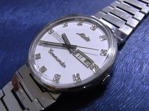 มิโด้ คอมมานเดอร์ ออโต้ หลักพลอยขาว  สวิสเมด มือสอง