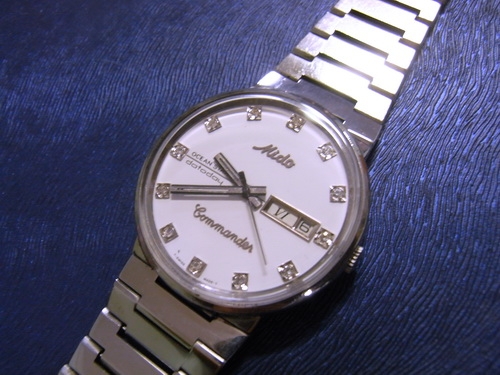 มิโด้ คอมมานเดอร์ ออโต้ หลักพลอยขาว  สวิสเมด มือสอง