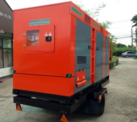 เครื่องปั่นไฟพร้อมล้อพ่วงขนาด 200 kva.mad in japan รับประกัน 12 เดือน เครื่องปั่นไฟพร้อมล้อพ่วงขนาด 200 kva.mad in japan รับประกัน 12 เดือน