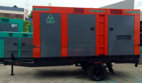 เครื่องปั่นไฟพร้อมล้อพ่วงขนาด 200 kva.mad in japan รับประกัน 12 เดือน เครื่องปั่นไฟพร้อมล้อพ่วงขนาด 200 kva.mad in japan รับประกัน 12 เดือน