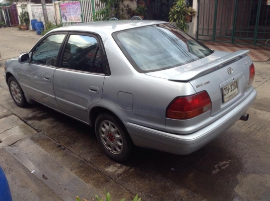 ขายครับ TOYOTA AE 110 1.5 GXI ปี 96 ออโต้ แก๊ส+น้ำมัน ใช้ได้ 2ระบบ อย่างสมบูร เครื่องดีควันไม่ไหล เกียรดีเปลี่ยน ปกติ ช่วงล่างพอได้ มีเลี้ยวดัง สีไม่ขี้เหล่มีเก็บบ้าง สติ๊กเกอร์ฝากระโปรงเคฟร่า ตัวถังบางเดิม ไฟฟ้าทั้งคันใช้ได้ กระจกปรับไฟฟ้า พับไฟฟ้า ภายใน ขายครับ TOYOTA AE 110 1.5 GXI ปี 96 ออโต้ แก๊ส+น้ำมัน ใช้ได้ 2ระบบ อย่างสมบูร เครื่องดีควันไม่ไหล เกียรดีเปลี่ยน ปกติ ช่วงล่างพอได้ มีเลี้ยวดัง สีไม่ขี้เหล่มีเก็บบ้าง สติ๊กเกอร์ฝากระโปรงเคฟร่า ตัวถังบางเดิม ไฟฟ้าทั้งคันใช้ได้ กระจกปรับไฟฟ้า พับไฟฟ้า ภายใน