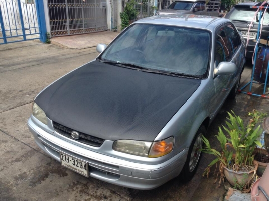 ขายครับ TOYOTA AE 110 1.5 GXI ปี 96 ออโต้ แก๊ส+น้ำมัน ใช้ได้ 2ระบบ อย่างสมบูร เครื่องดีควันไม่ไหล เกียรดีเปลี่ยน ปกติ ช่วงล่างพอได้ มีเลี้ยวดัง สีไม่ขี้เหล่มีเก็บบ้าง สติ๊กเกอร์ฝากระโปรงเคฟร่า ตัวถังบางเดิม ไฟฟ้าทั้งคันใช้ได้ กระจกปรับไฟฟ้า พับไฟฟ้า ภายใน ขายครับ TOYOTA AE 110 1.5 GXI ปี 96 ออโต้ แก๊ส+น้ำมัน ใช้ได้ 2ระบบ อย่างสมบูร เครื่องดีควันไม่ไหล เกียรดีเปลี่ยน ปกติ ช่วงล่างพอได้ มีเลี้ยวดัง สีไม่ขี้เหล่มีเก็บบ้าง สติ๊กเกอร์ฝากระโปรงเคฟร่า ตัวถังบางเดิม ไฟฟ้าทั้งคันใช้ได้ กระจกปรับไฟฟ้า พับไฟฟ้า ภายใน