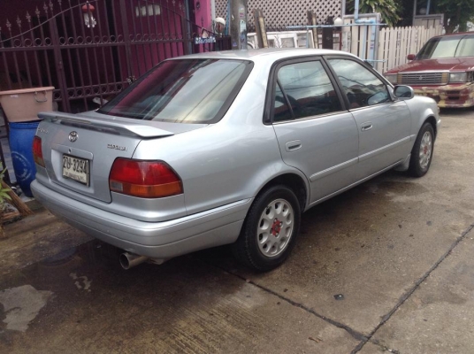 ขายครับ TOYOTA AE 110 1.5 GXI ปี 96 ออโต้ แก๊ส+น้ำมัน ใช้ได้ 2ระบบ อย่างสมบูร เครื่องดีควันไม่ไหล เกียรดีเปลี่ยน ปกติ ช่วงล่างพอได้ มีเลี้ยวดัง สีไม่ขี้เหล่มีเก็บบ้าง สติ๊กเกอร์ฝากระโปรงเคฟร่า ตัวถังบางเดิม ไฟฟ้าทั้งคันใช้ได้ กระจกปรับไฟฟ้า พับไฟฟ้า ภายใน ขายครับ TOYOTA AE 110 1.5 GXI ปี 96 ออโต้ แก๊ส+น้ำมัน ใช้ได้ 2ระบบ อย่างสมบูร เครื่องดีควันไม่ไหล เกียรดีเปลี่ยน ปกติ ช่วงล่างพอได้ มีเลี้ยวดัง สีไม่ขี้เหล่มีเก็บบ้าง สติ๊กเกอร์ฝากระโปรงเคฟร่า ตัวถังบางเดิม ไฟฟ้าทั้งคันใช้ได้ กระจกปรับไฟฟ้า พับไฟฟ้า ภายใน