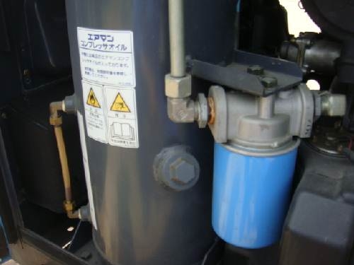 PDS70S-5B # 70-5B11445 : ปั๊มลม Airman มือสอง รอนำเข้าจากญี่ปุ่น T.กุ้ง:0813062283