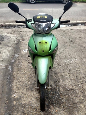 .เวบ125i โฉมไฟเลี้ยวบังลม