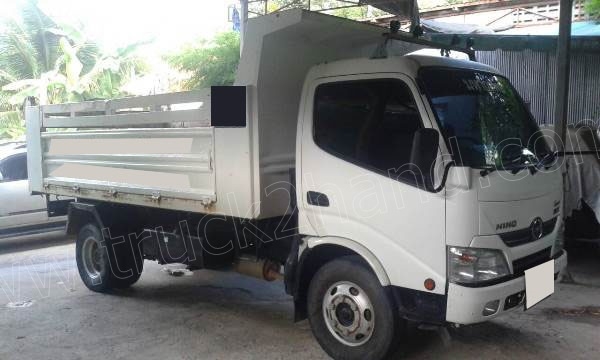 รถบรรทุก 6 ล้อดัํมพ์ HINO รุ่น XZU650R รถบรรทุก 6 ล้อดัํมพ์ HINO รุ่น XZU650R