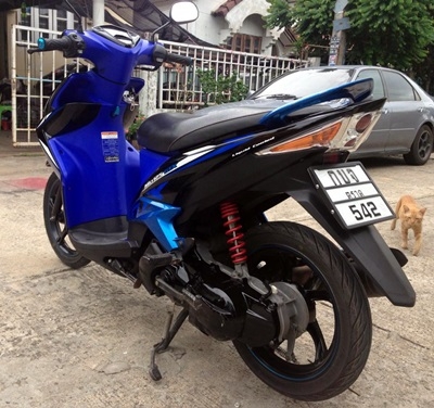 MIO125GTXตัวท๊อปจดทะเบียน13ธันวาคม2555