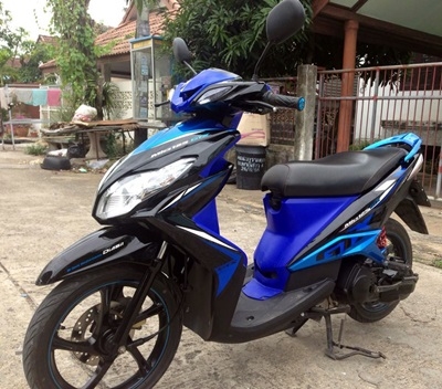 MIO125GTXตัวท๊อปจดทะเบียน13ธันวาคม2555