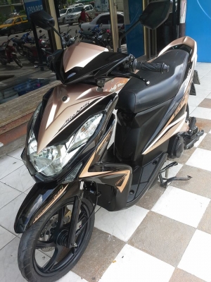 รุ่นใหม่ล่าสุด Mio 125 i GTX ตัวท๊อป (ล้อแม็กซ์) ปี 2556 รถสวยเท่ห์มาก