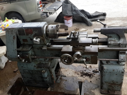 ขายครับขายเครื่องกลึงญี่ปุ่น ขนาด 5 ฟุต มีเบรค รูผผ่าน 2" หัวน้ำมัน ระบบสายพานทั้งหมด อัตโนมัติ 2 แกน กลึงเกลียวไม่ได้สภาพโหละออกจากไลน์ผลิต 38000 บาท 0814583376 เอกปทุม