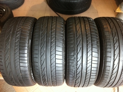 ยาง Bridgestone 225/45/17 ปี 10 แก้ม runflat
