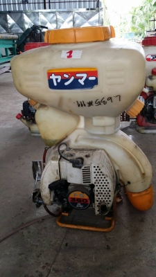 เครื่องฉีดพ่นยา เก่าญี่ปุ่น แบบกระเป๋าสะพาย เครื่องยนต์เบนซิน หลายขนาด สภาพดี พร้อมใช้งาน