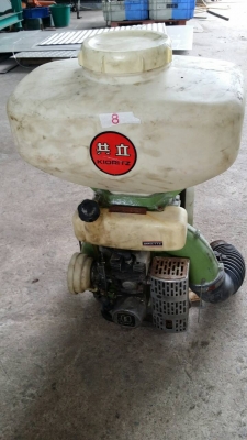 เครื่องฉีดพ่นยา เก่าญี่ปุ่น แบบกระเป๋าสะพาย เครื่องยนต์เบนซิน หลายขนาด สภาพดี พร้อมใช้งาน