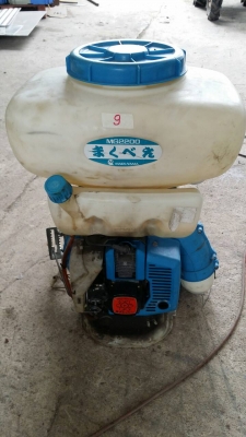 เครื่องฉีดพ่นยา เก่าญี่ปุ่น แบบกระเป๋าสะพาย เครื่องยนต์เบนซิน หลายขนาด สภาพดี พร้อมใช้งาน