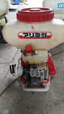 เครื่องฉีดพ่นยา เก่าญี่ปุ่น แบบกระเป๋าสะพาย เครื่องยนต์เบนซิน หลายขนาด สภาพดี พร้อมใช้งาน