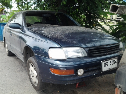 TOYOTA CORONA AT190 ชนมาข้างซ้าย เครื่องไม่เป็นไร ราคาเบาๆ