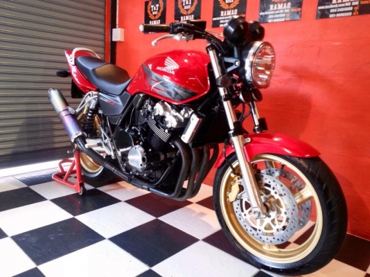 T&amp;T BIKE RAMA2 ขายราคาพิเศษเพียง 97500฿HONDA CB400 V-TEC3 ปี2006 สภาพนางฟ้า เอกสาร อินวอย สรรพสามิตแท้ครบทุกใบ