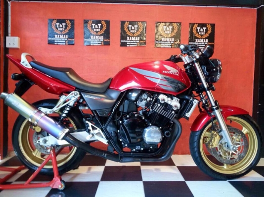 T&amp;T BIKE RAMA2 ขายราคาพิเศษเพียง 97500฿HONDA CB400 V-TEC3 ปี2006 สภาพนางฟ้า เอกสาร อินวอย สรรพสามิตแท้ครบทุกใบ