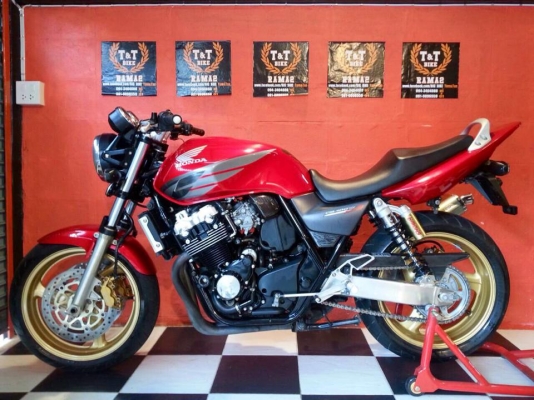 T&amp;T BIKE RAMA2 ขายราคาพิเศษเพียง 97500฿HONDA CB400 V-TEC3 ปี2006 สภาพนางฟ้า เอกสาร อินวอย สรรพสามิตแท้ครบทุกใบ