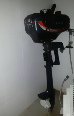 ขายเรือไฟเบอร์ พร้อมเครื่อง3.5 แรง