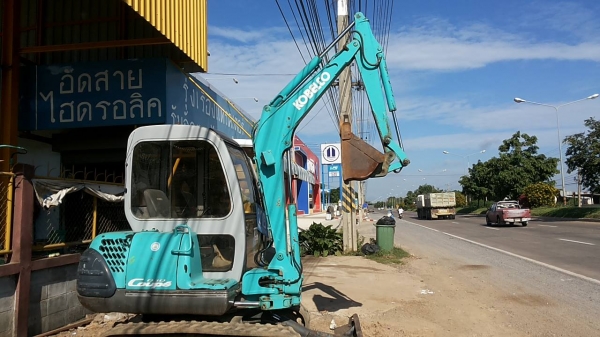 ขายรถขุดแบ็คโฮ. KOBELCO. sk030  ( มี VDO การทำงานของระบบ ให้ชม )รถเก่านอก สภาพพร้อมใช้ มีเอกสารแจ้งจำหน่าย