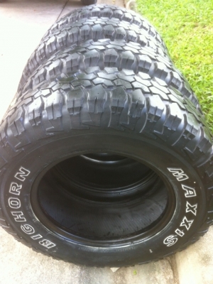 ขายยาง mud maxxis bighorn 245-75-16