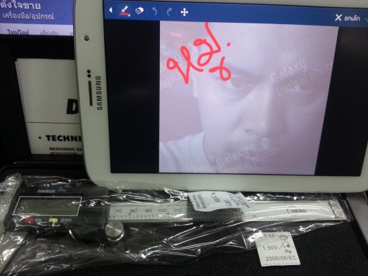 เวอร์เนียร์ ดิจิตอล ขนาด 6 นิ้ว (150 mm) เวอร์เนียร์ ดิจิตอล ขนาด 6 นิ้ว (150 mm)