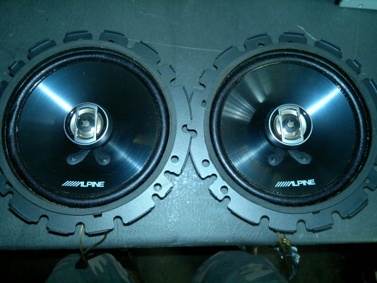 ลำโพงดอก ALpine STE-160C 6 นิ้วสภาพสวยยย