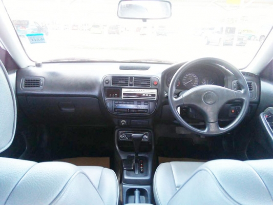 Honda civic ปี 96 เกียร์ออโต้ ติดแก๊ส LPG ใช้ได้ 2 ระบบ เครื่องเกียร์ดี ช่วงล่างเงียบ ไม่มีปัญหาความร้อน เลี้ยวไม่ดัง แอร์เย็นฉ่ำ กระจกไฟฟ้า ปรับและพับไฟฟ้า ภายในเบาะหนังสวยงาม มีเซนเซอร์ถอย ภาษี พ.ค.58 เอกสารพร้อมโอน Honda civic ปี 96 เกียร์ออโต้ ติดแก๊ส LPG ใช้ได้ 2 ระบบ เครื่องเกียร์ดี ช่วงล่างเงียบ ไม่มีปัญหาความร้อน เลี้ยวไม่ดัง แอร์เย็นฉ่ำ กระจกไฟฟ้า ปรับและพับไฟฟ้า ภายในเบาะหนังสวยงาม มีเซนเซอร์ถอย ภาษี พ.ค.58 เอกสารพร้อมโอน