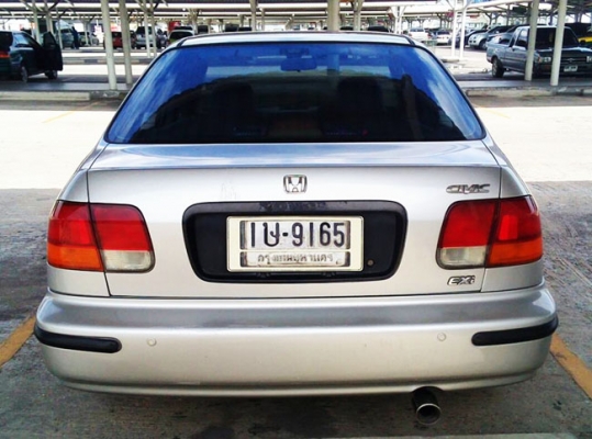 Honda civic ปี 96 เกียร์ออโต้ ติดแก๊ส LPG ใช้ได้ 2 ระบบ เครื่องเกียร์ดี ช่วงล่างเงียบ ไม่มีปัญหาความร้อน เลี้ยวไม่ดัง แอร์เย็นฉ่ำ กระจกไฟฟ้า ปรับและพับไฟฟ้า ภายในเบาะหนังสวยงาม มีเซนเซอร์ถอย ภาษี พ.ค.58 เอกสารพร้อมโอน Honda civic ปี 96 เกียร์ออโต้ ติดแก๊ส LPG ใช้ได้ 2 ระบบ เครื่องเกียร์ดี ช่วงล่างเงียบ ไม่มีปัญหาความร้อน เลี้ยวไม่ดัง แอร์เย็นฉ่ำ กระจกไฟฟ้า ปรับและพับไฟฟ้า ภายในเบาะหนังสวยงาม มีเซนเซอร์ถอย ภาษี พ.ค.58 เอกสารพร้อมโอน