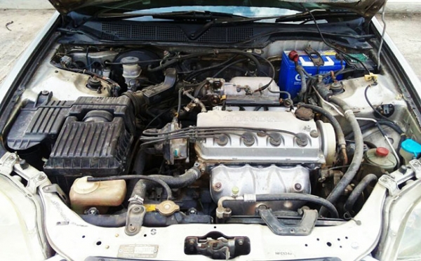 Honda civic ปี 96 เกียร์ออโต้ ติดแก๊ส LPG ใช้ได้ 2 ระบบ เครื่องเกียร์ดี ช่วงล่างเงียบ ไม่มีปัญหาความร้อน เลี้ยวไม่ดัง แอร์เย็นฉ่ำ กระจกไฟฟ้า ปรับและพับไฟฟ้า ภายในเบาะหนังสวยงาม มีเซนเซอร์ถอย ภาษี พ.ค.58 เอกสารพร้อมโอน