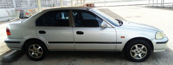 Honda civic ปี 96 เกียร์ออโต้ ติดแก๊ส LPG ใช้ได้ 2 ระบบ เครื่องเกียร์ดี ช่วงล่างเงียบ ไม่มีปัญหาความร้อน เลี้ยวไม่ดัง แอร์เย็นฉ่ำ กระจกไฟฟ้า ปรับและพับไฟฟ้า ภายในเบาะหนังสวยงาม มีเซนเซอร์ถอย ภาษี พ.ค.58 เอกสารพร้อมโอน Honda civic ปี 96 เกียร์ออโต้ ติดแก๊ส LPG ใช้ได้ 2 ระบบ เครื่องเกียร์ดี ช่วงล่างเงียบ ไม่มีปัญหาความร้อน เลี้ยวไม่ดัง แอร์เย็นฉ่ำ กระจกไฟฟ้า ปรับและพับไฟฟ้า ภายในเบาะหนังสวยงาม มีเซนเซอร์ถอย ภาษี พ.ค.58 เอกสารพร้อมโอน