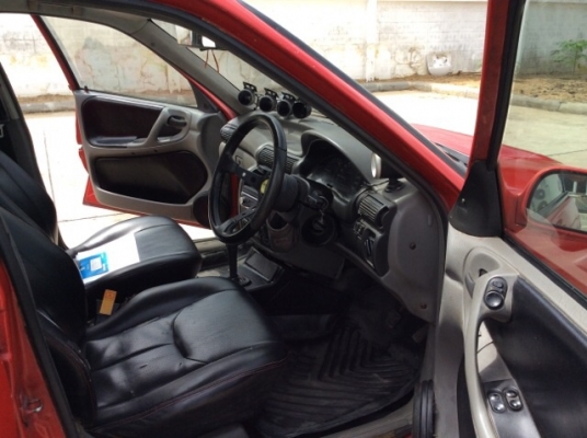 ขายรถโอเปิ้ล แอสตร้า ปี 94 วางเครื่องโตโยต้า 4A-FE 1.6 หัวฉีด เกียร์ออโต้ ติดแก๊ส LPG เพาเวอร์ ภายในเบาะหนัง พวงมาลัยก้านยก เกจ์วัด4ตัว วิทยุCD สีเงา มีริ้วรอยการใช้งาน แม็ก15 หลัง8" รถขับดี พร้อมใช้